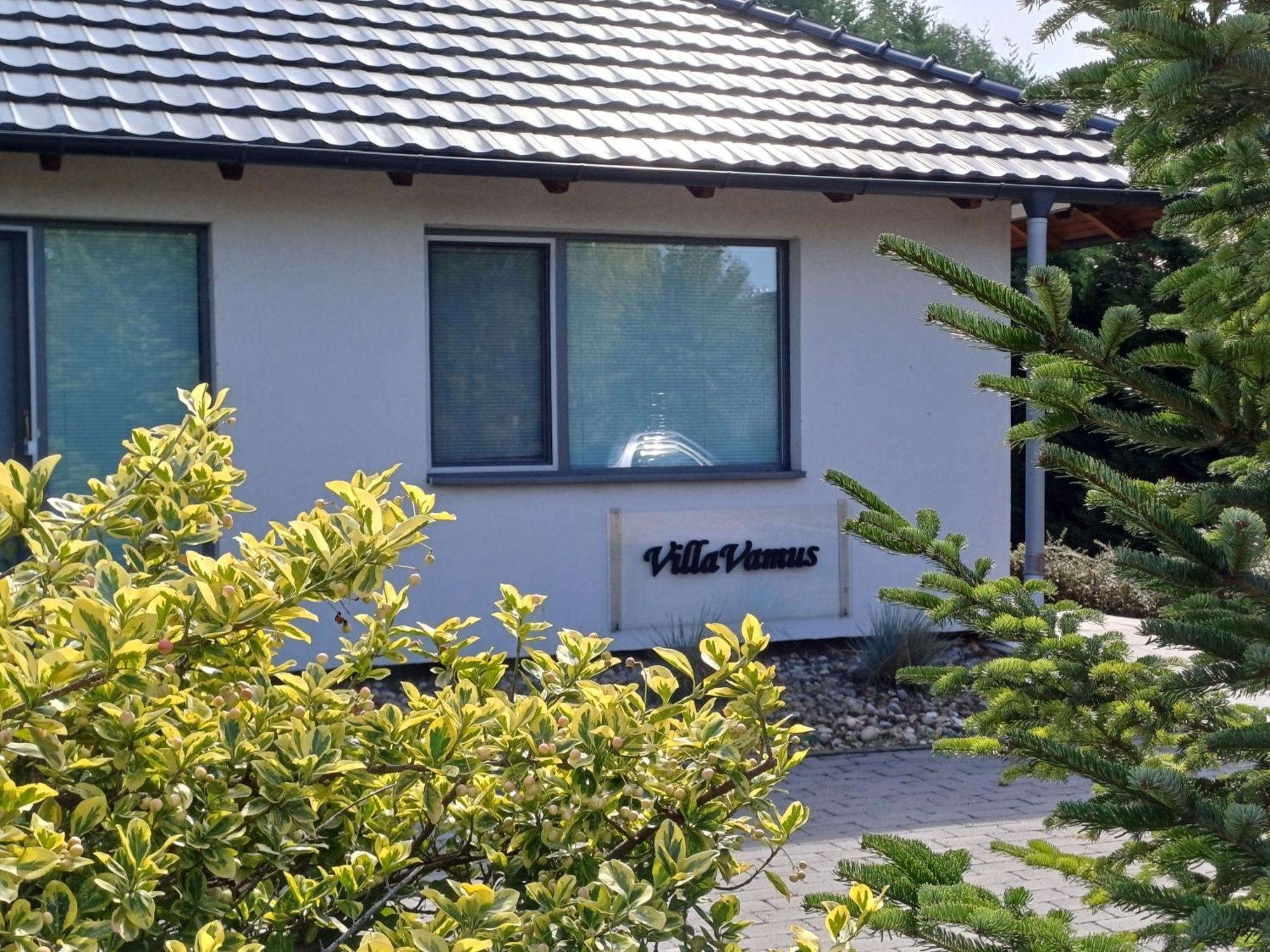 Villa Vamus Vendeg- Es Rendezvenyhaz Vamosszabadi Exterior photo